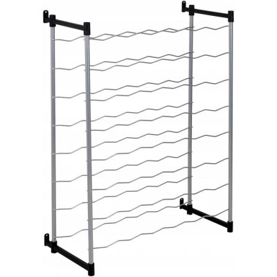 Metaltex Barbera regál na víno černá 50 cm, 108 cm, 26 cm – Zboží Dáma