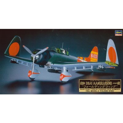 Hasegawa Hasegawa Nakajima B5N2 Type 97 Carrier Attack Bomber Kate Model 3 Folding Wing1:48 – Hledejceny.cz