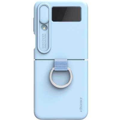 Pouzdro NILLKIN CAM SHIELD SILKY s držákem Samsung Galaxy Z Flip 4 5G modré – Zboží Mobilmania