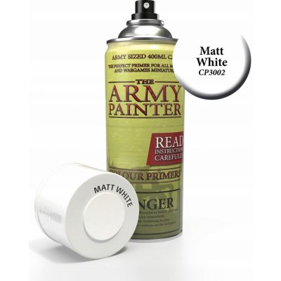 Army Painter Colour Primer Matt White – Zbozi.Blesk.cz