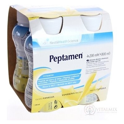 Nestlé Peptamen VANILLA příchuť sol 4 x 200 ml – Zboží Dáma