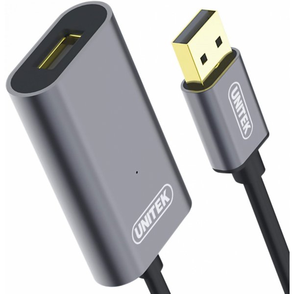 usb kabel Unitek Y-275 prodlužovací USB 2.0, aktivní, 30m