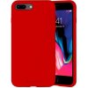 Pouzdro a kryt na mobilní telefon Apple Pouzdro Mercury Silicone iPhone 7 PLUS / 8 PLUS Red