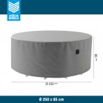 AquaShield 5710 250x85 cm kruhový ochranný kryt na zahradní nábytek – Hledejceny.cz