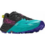 Hoka One One W Speedgoat 7 1171929-Bcq Black / Electric Aqua – Hledejceny.cz