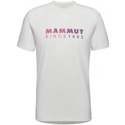 Mammut pánské triko Trovat T-shirt Men Logo bílá – Zboží Mobilmania