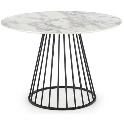 Halmar Brodway bílý mramor/černá – Zboží Dáma