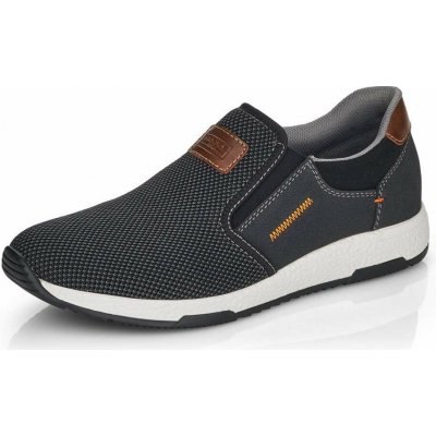 Rieker nazouvací polobotky černé B3450-00-847 – Zboží Dáma