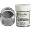 Potravinářská barva a barvivo Sugarflair Edible Luster Dark Silver 10 g