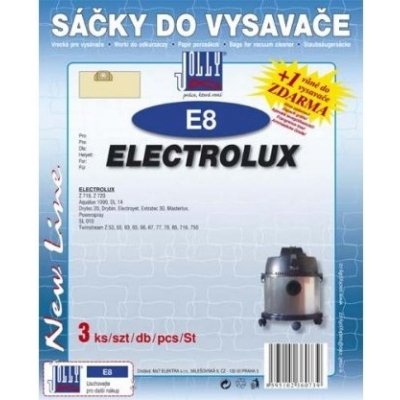 Jolly E 8 (3ks) do vysav. ELECTROLUX – Zbozi.Blesk.cz