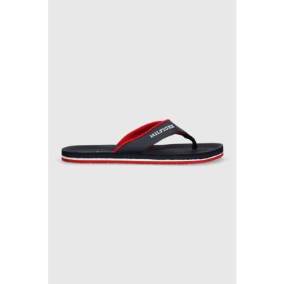 Tommy Hilfiger Žabky COMFORT BEACH SANDAL pánské tmavomodrá – Zboží Mobilmania