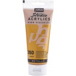 Pébéo Akrylová barva Studio Acrylics iridescent metalická zlatá 100 ml – Hledejceny.cz