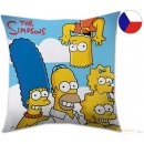 Jerry Fabrics Polštář The Simpsons family clouds 40x40