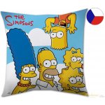 Jerry Fabrics Polštář The Simpsons family clouds 40x40 – Sleviste.cz