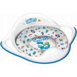 Maltex Redukce na WC s úchyty měkká Šmoulové white – Zboží Mobilmania