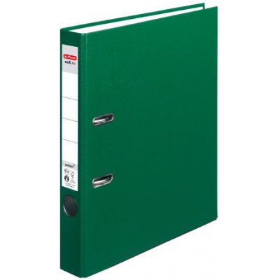 Herlitz Pořadač pákový Herlitz A4 50 mm zelený 443854 – Zboží Živě