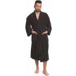 Interkontakt pánský župan model KIMONO 05 Black Chocolate županu – Zbozi.Blesk.cz