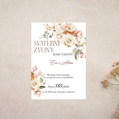 Svatební oznámení Pugét 1 – Sleviste.cz