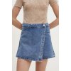Dámská sukně Answear Lab mini JD523.HWK džínová kalhotová sukně modrá