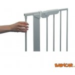 BabyDan kovové prodloužení pro zábrany bílá – Sleviste.cz