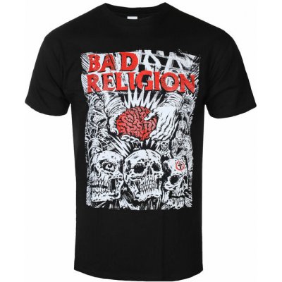 Kimgs Road tričko metal Bad Religion Brain Surgery černá – Sleviste.cz