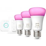 Philips Hue White and Color Ambiance 9W 1100 E27 starter kit – Sleviste.cz