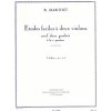 Noty a zpěvník Etudes Faciles A Deux Violins Vol.1 Volume 1