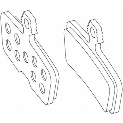 brzdové destičky SRAM f.MY 11 Code organické hliník – Sleviste.cz