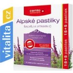 Cemio Alpské pastilky šalvěj a vitamin C pastilky 20 pastilek – Hledejceny.cz