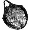Nákupní taška a košík Tierra Verde Síťovka z ORGANIC bavlny s krátkým uchem černá