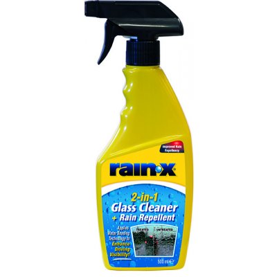 Rain-X 2-in-1 Glass Cleaner + Rain Repellent 500 ml – Zboží Mobilmania