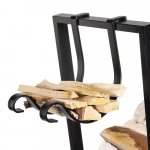 HomeLife ERAN pojízdný stojan na krbové dřevo 48 x 59 x 28 cm – Zboží Dáma HomeLife ERAN pojízdný stojan na krbové dřevo 48 x 59 x 28 cm – Zboží Dáma