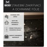 Foliarex Stavební zakrývací a ochranná fólie 4 x 6 m, 100 um černá – Zbozi.Blesk.cz