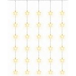 DECOLED Hobby Line LED světelný závěs do okna 200 × 100 cm, teple bílá, 100 diod, čirý kabel IP20 do interiéru, prodlužovací – Hledejceny.cz