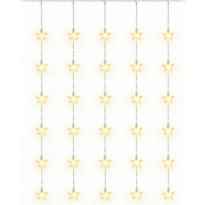 DECOLED Hobby Line LED světelný závěs do okna 200 × 100 cm, teple bílá, 100 diod, čirý kabel IP20 do interiéru, prodlužovací – Hledejceny.cz