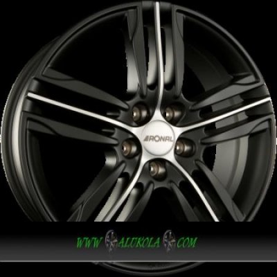 Ronal R57 7,5x18 5x114,3 ET45 black polished | Zboží Auto