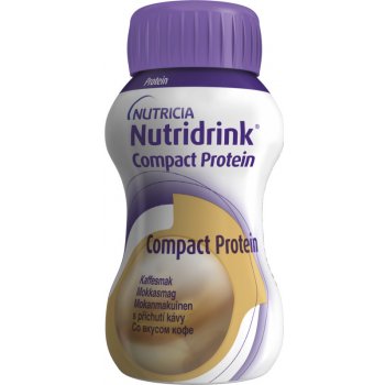 NUTRIDRINK COMPACT PROTEIN S PŘÍCHUTÍ KÁVY POR SOL 4X125ML