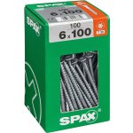 Spax Wirox Univerzální vrut T-Star plus, ø 6 × 100 mm, TX30, zápustná hlava, 100 ks 4191010601006 – Hledejceny.cz