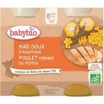 Babybio Sladká kukuřice s kuřetem 2 x 200 g – Zboží Mobilmania