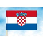 LIBEA, s.r.o. Vlajka Chorvatska Rozměr: 100×150 cm, Uchycení: Návlek na žerď – Hledejceny.cz