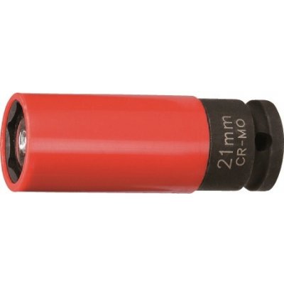 JONNESWAY S18A4121M Nástrčná hlavice úderová s magnetem, 1/2", s krytkou na ALU, 21 mm – Zboží Mobilmania