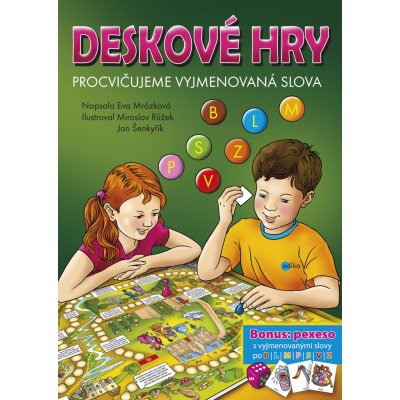 Edika Deskové hry Procvičujeme vyjmenovaná slova B L M P S V Z