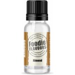 Foodie Flavours Přírodní koncentrované aroma 15 ml mandle – Zboží Dáma