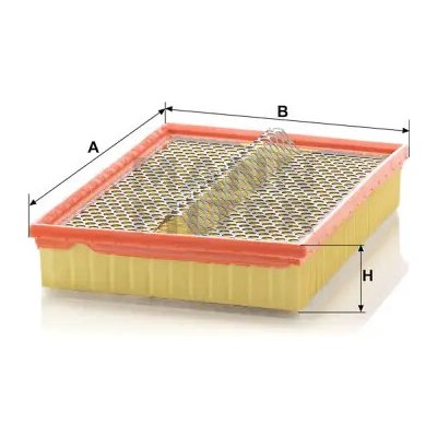 MANN FILTER Vzduchový filtr C 32 154 – Hledejceny.cz