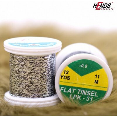 Hends HE FLAT TINSEL - STŘÍBRNÁ GRIZZLY – Hledejceny.cz