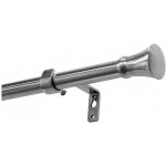 Gardinia Kovová roztažitelná garnýž 120 - 210 cm Konus – Zboží Mobilmania