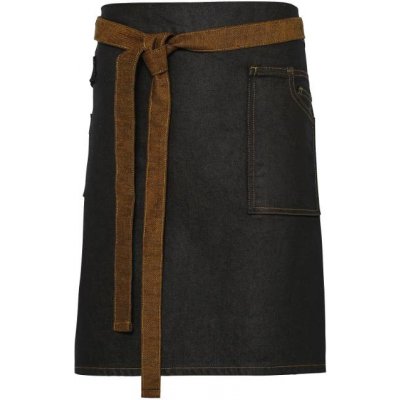 Premier Workwear Džínová zástěra do pasu PR135 Black 70x50cm – Hledejceny.cz