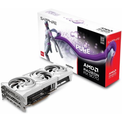 Sapphire PURE Radeon RX 9070 GAMING 16GB 11349-02-20G – Zboží Živě