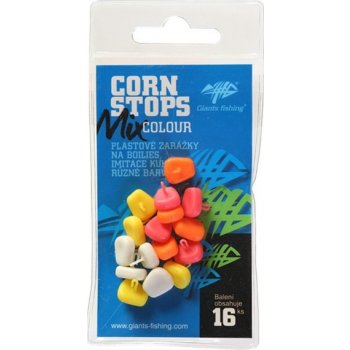 Giants Fishing Zarážky Corn Stops Mix Colour 16ks