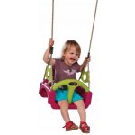 Monkey´s Home houpačka plastová Baby 3v1 Trix tmavě růžová – Zboží Mobilmania